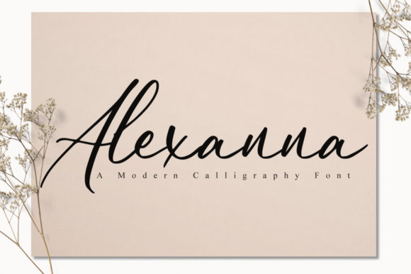 Alexanna: A Script Font for Timeless Editorial Design
