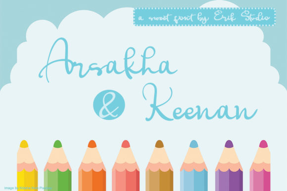 Arsakha Keenan: A Handwritten Font with Classy Calligraphy