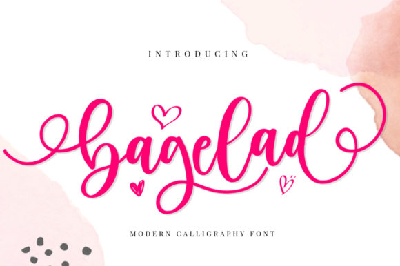Bagelad Font for Web Design and Branding