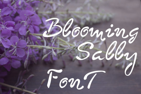 Blooming Sally: A Font That Elevates Brand Identity