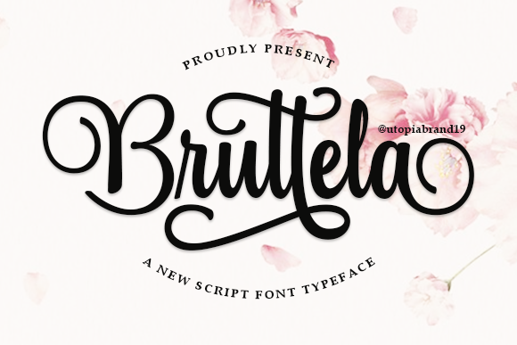 Bruttela: A Timeless Script Font for Polished Branding