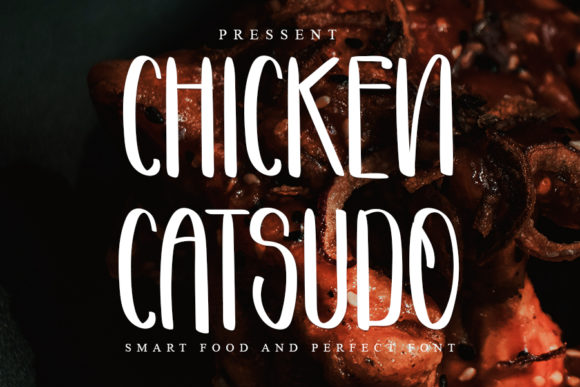 Chicken Catsudo: A Playful Display Font for Web Design