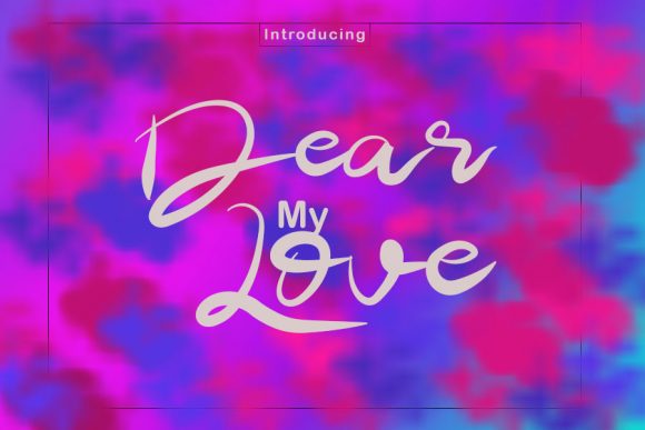 Dear My Love Script Font Review