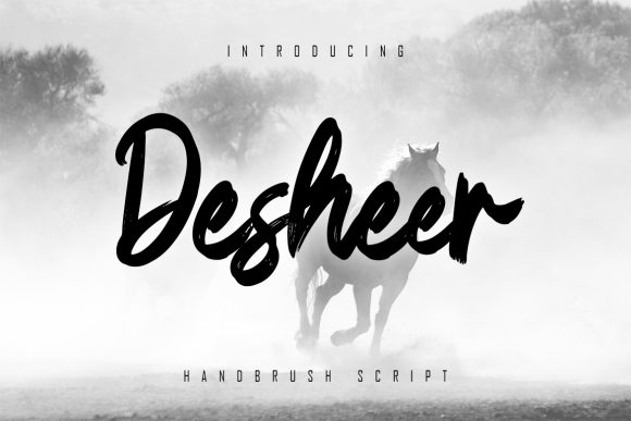 Desheer: A Handwritten Font for Bold Brand Campaigns