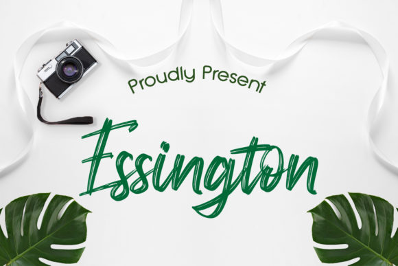 Essington: A Modern Script Font for Romantic Branding Projects