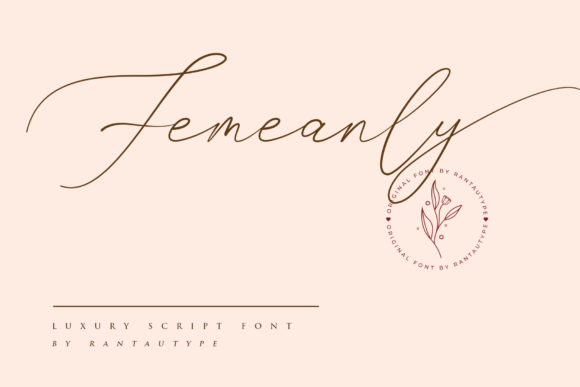 Femeanly: A Handwritten Font That Elevates Branding
