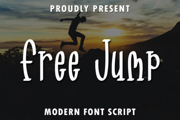 Free Jump: A Playful Script Font for Web Design