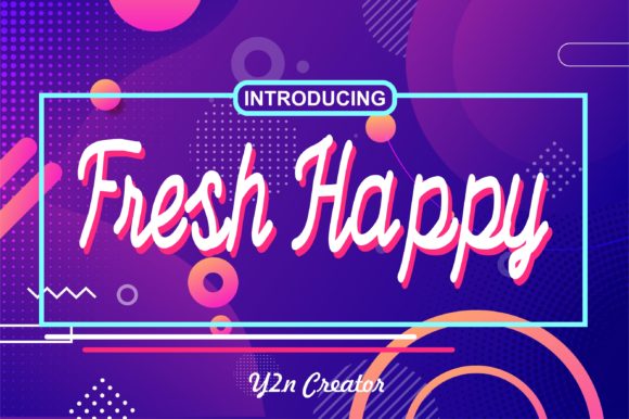Fresh Happy Font for Handmade Creations