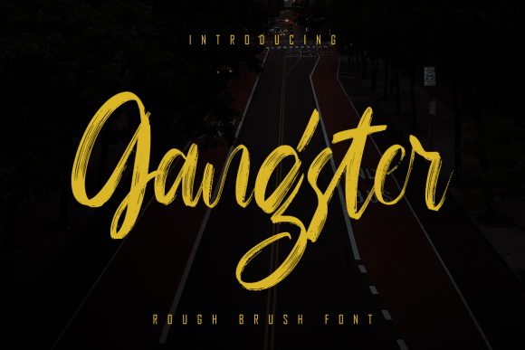 Gangster Font for Modern Web Design