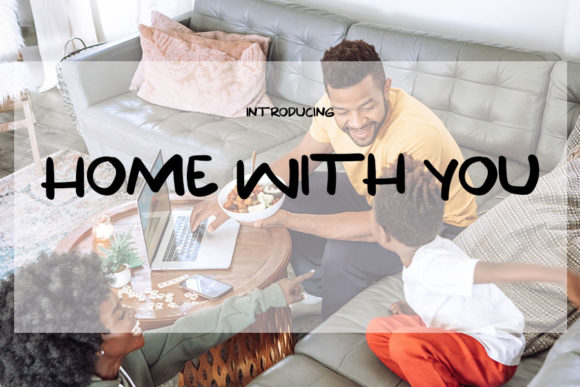 Home with You Font for Handmade Creations