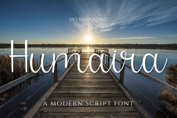 Humaira: A Handwritten Font for Modern Campaigns