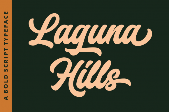 Laguna Hills Font Review: A Bold Script for Modern Branding