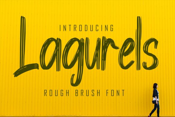 Lagurels: A Handwritten Font for Professional Branding