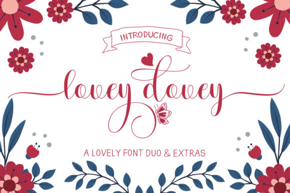 Lovey Dovey Font for Web Design