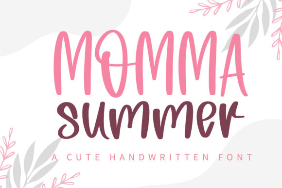 Momma Summer Font for Web Design
