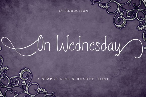 On Wednesday Font for Professional Branding