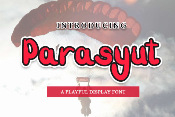 Parasyut: A Playful Font for Branding Projects