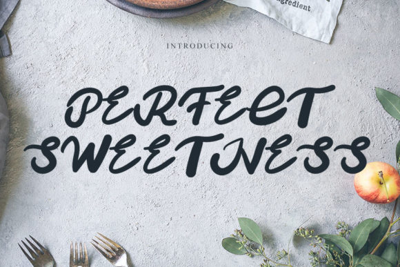 Perfect Sweetness Font for Business Branding