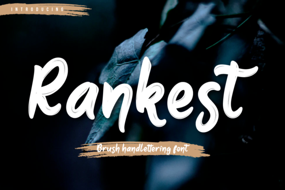 Rankest: A Handwritten Font for Creative Branding