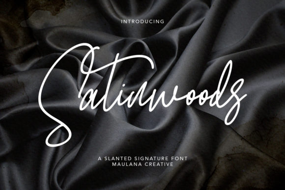 Satinwoods Font for Digital Marketing and Branding
