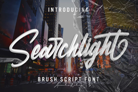 Searchlight Font for Branding Projects
