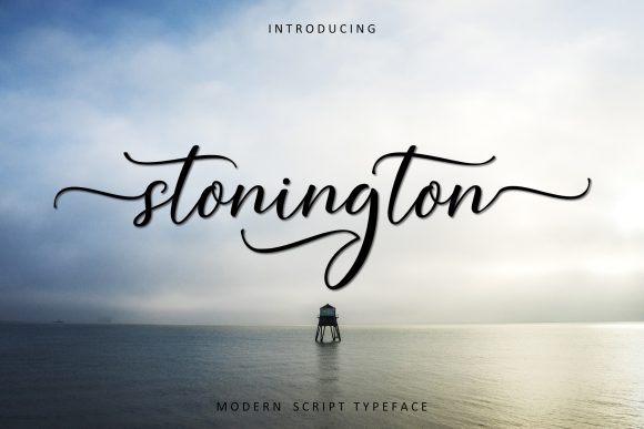 Stonington: A Romantic Script Font for Handmade Creations