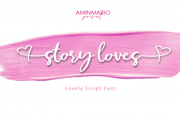Story Loves: A Handwritten Font for Engaging Digital Content