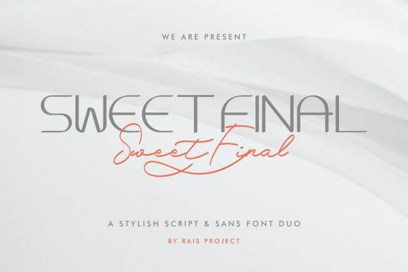 Sweet Final: A Refined Font for Modern Editorial Design