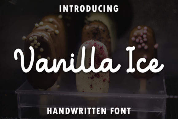 Vanilla Ice: A Handwritten Font for Modern Web Design